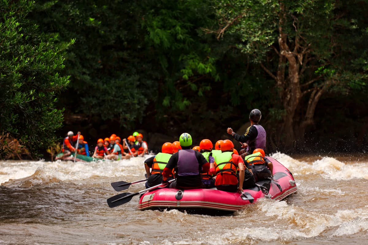 River rafting